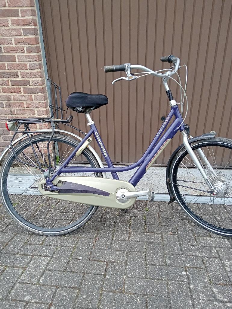Gazelle medeo damesfiets, Fietsen en Brommers, Fietsen | Dames | Damesfietsen, Ophalen, Gebruikt, Versnellingen, 56 cm of meer