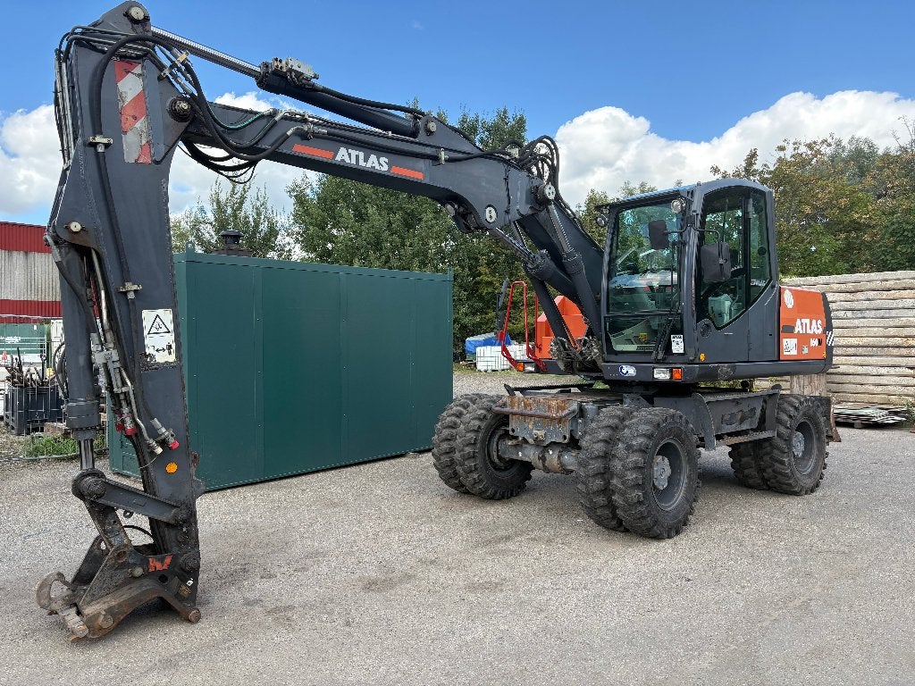 ATLAS TW160/1505 Wielgraafmachine, Ophalen, Graafmachine