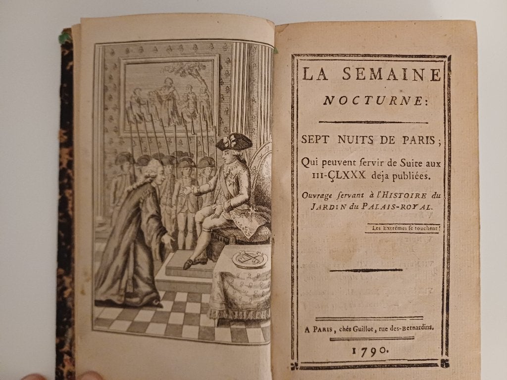 La Semaine Nocturne - Sept Nuits de Paris - 1790, Verzenden