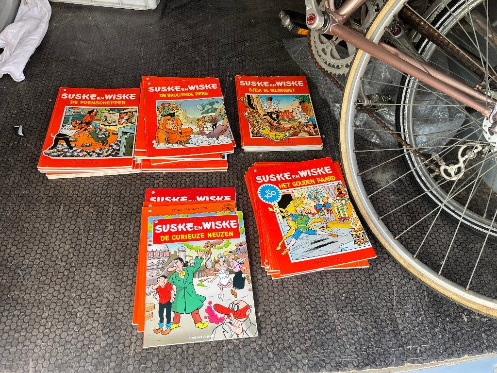 Suske en Wiske strips, Meerdere stripboeken, Ophalen of Verzenden, Gelezen