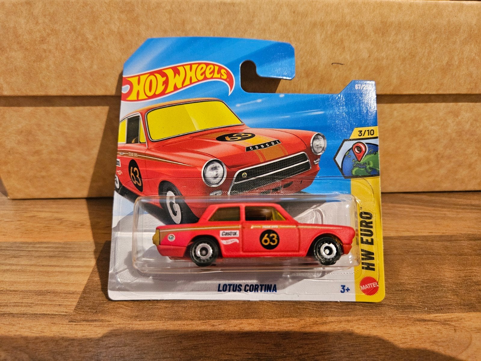 Hotwheels Hot Wheels Lotus Cortina in OVP, Ophalen of Verzenden, Zo goed als nieuw, Auto