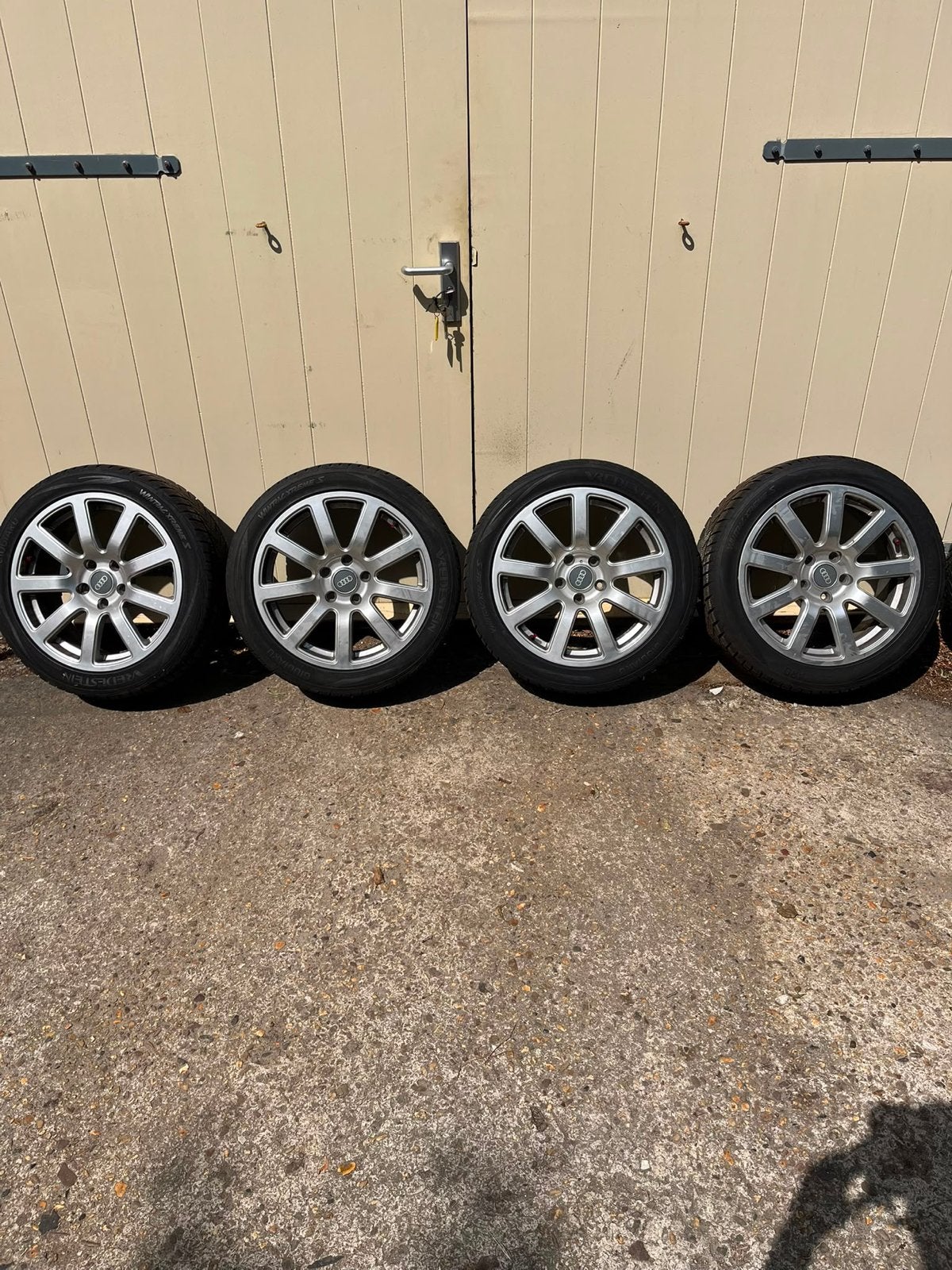 Set van 4 Vredestein Wintrac Xtreme S winterbanden met velge, Auto-onderdelen, Banden en Velgen, Ophalen, Gebruikt, Banden en Velgen