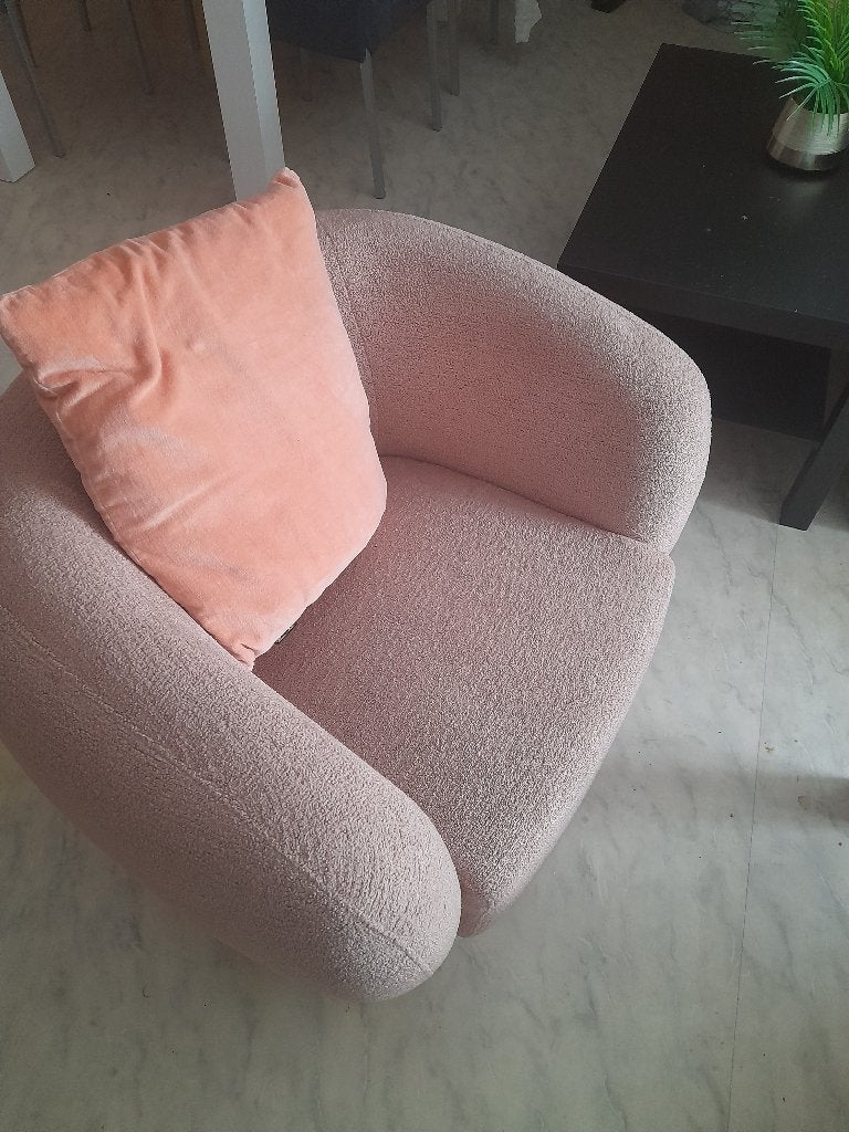 Bank, Huis en Inrichting, Ophalen, Gebruikt, 75 tot 100 cm, Stof