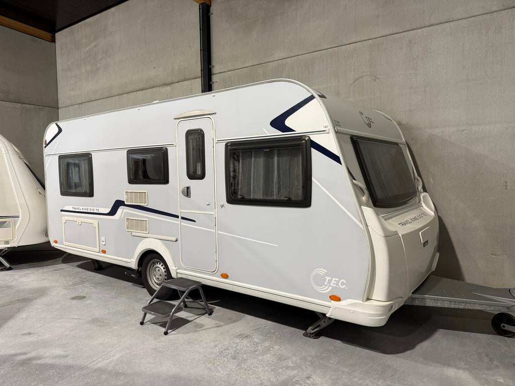 TEC Travel King 510 TE caravan bj 2010 mover losse bedden, Caravans en Kamperen, Caravans, T.E.C., Rondzit, Bedrijf, Kachel