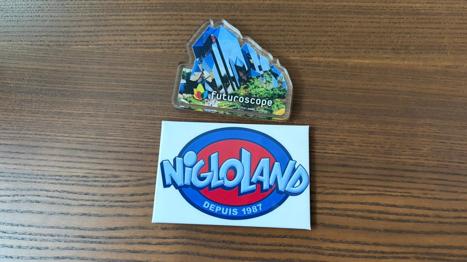 Pretpark Magneten Nigloland & Futuroscope, Verzamelen, Ophalen of Verzenden, Zo goed als nieuw