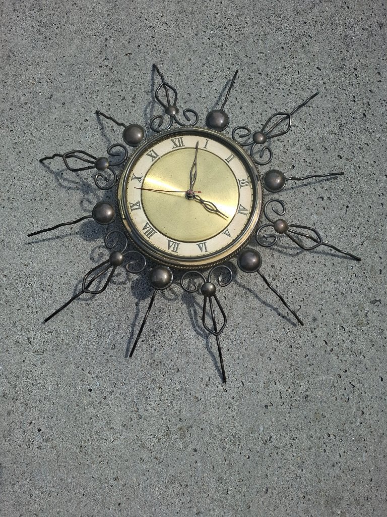 Vintage zonneklok (koper), Ophalen, Vintage, Overige kleuren, Overige merken