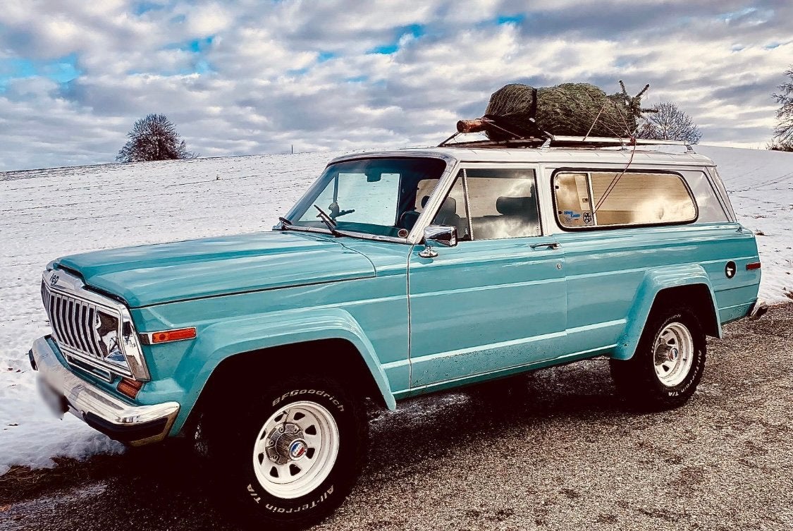 ‼️JEEP WAGONEER CHIEF V8 1985 OLDTIMER ORGINEEL NIEUWSTAAT‼️, 4800 cc, 8 cilinders, Wit, Leder