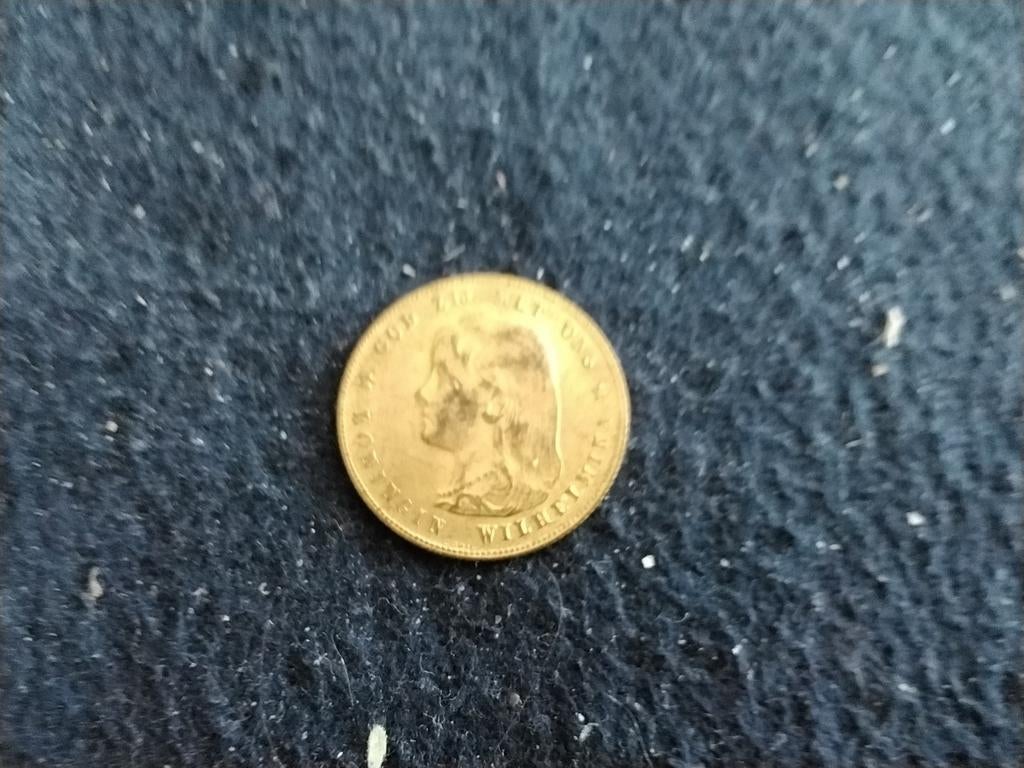 10 gulden 1897. Let opVALS., Verzenden, Koningin Wilhelmina, 10 gulden
