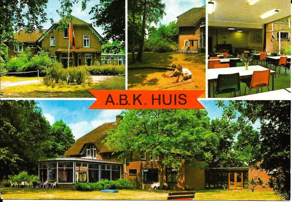 Ansichtkaart	Eerbeek	ABK Huis	Halse Hull	4-luik, Verzenden, 1980 tot heden, Gelopen, Gelderland