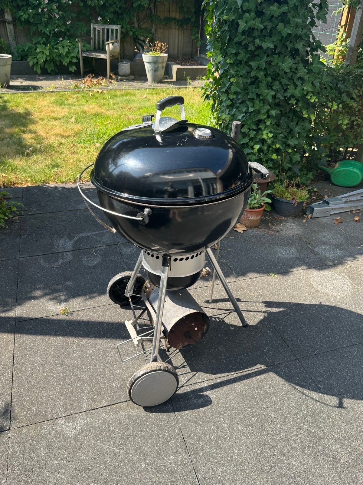 Weber Kogel BBQ 60cm met Rotisserie, Ophalen, Gebruikt