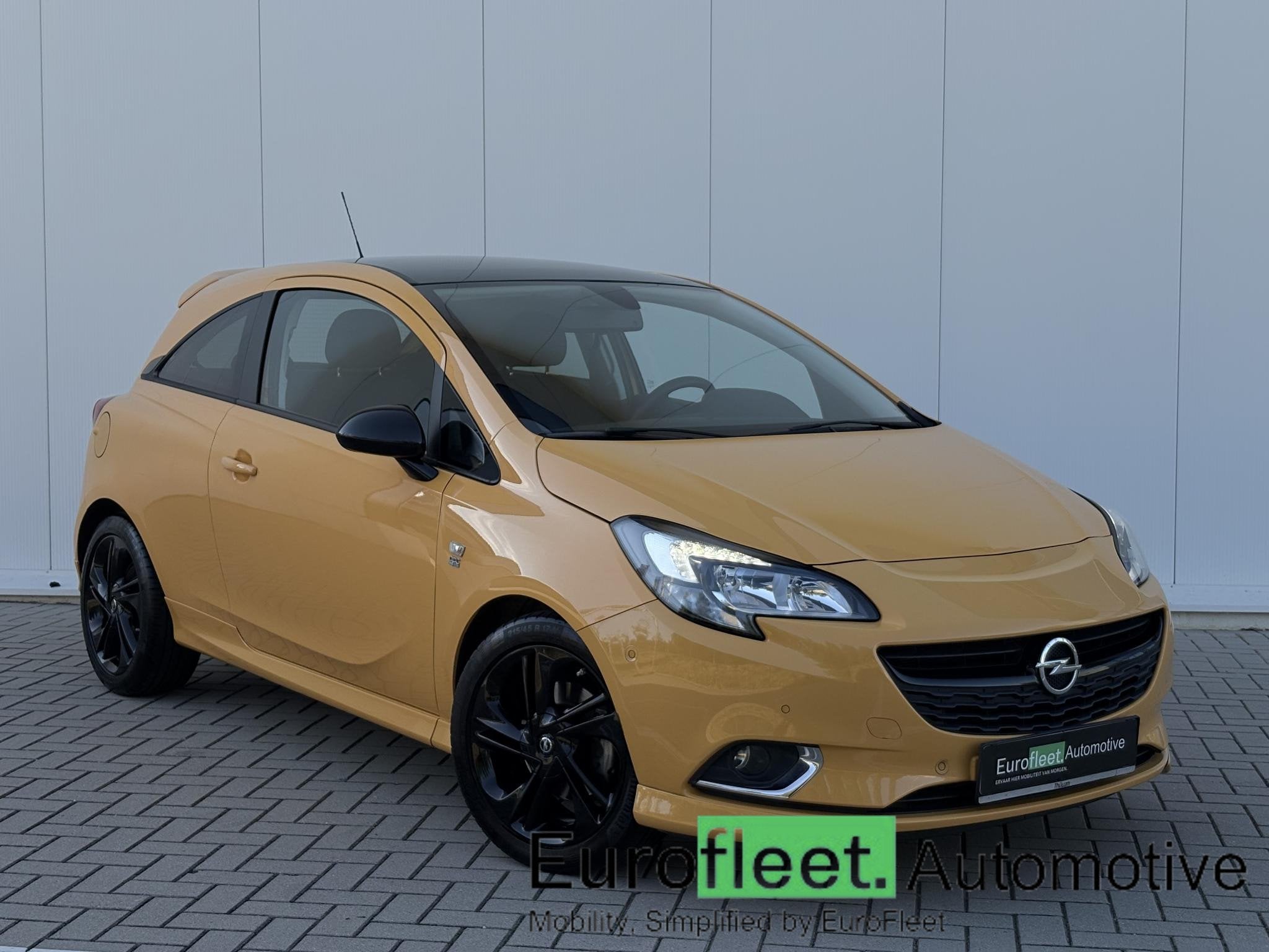 Opel Corsa 1.4-TURBO OPC Line | Stuurverwarming | Dodehoekde, Voorwielaandrijving, Euro 5, Gebruikt, Zwart