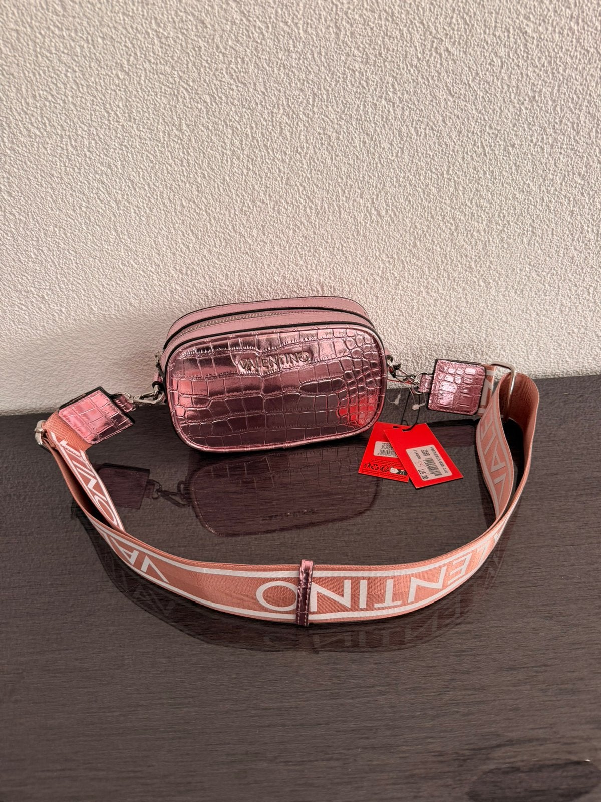 Valentino tas, Sieraden, Tassen en Uiterlijk, Tassen | Damestassen, Ophalen of Verzenden, Nieuw, Roze, Schoudertasje