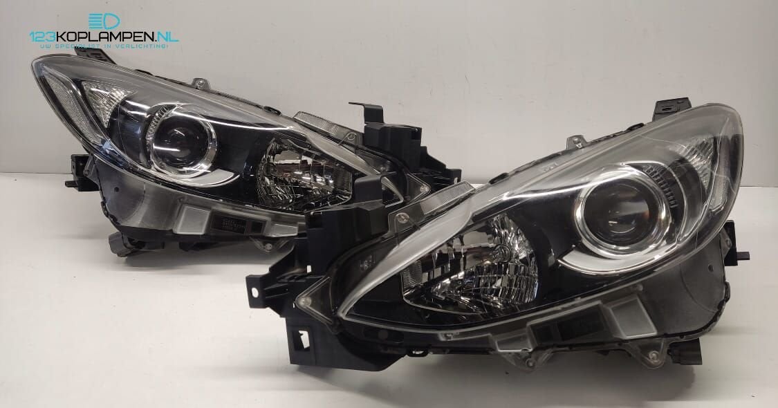 Mazda 3 koplamp links rechts, Auto-onderdelen, Verlichting, Gebruikt, -, -, Ophalen of Verzenden