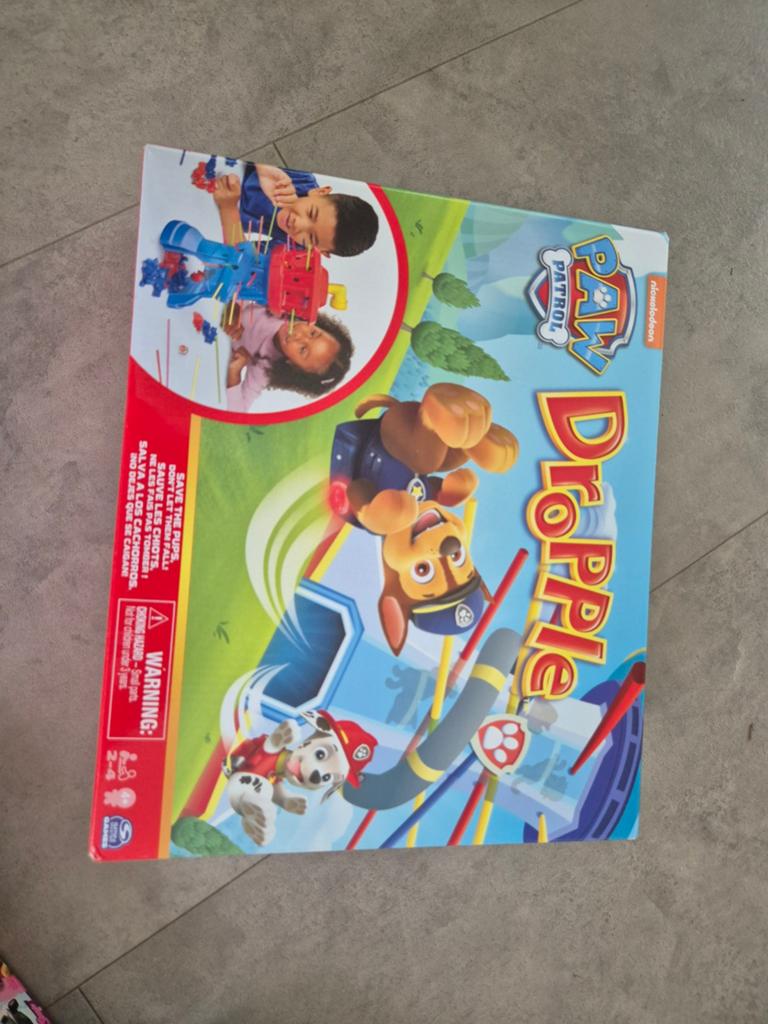 Paw Patrol Dropple Spel - Leuk voor het hele gezin!, Ophalen of Verzenden, Zo goed als nieuw