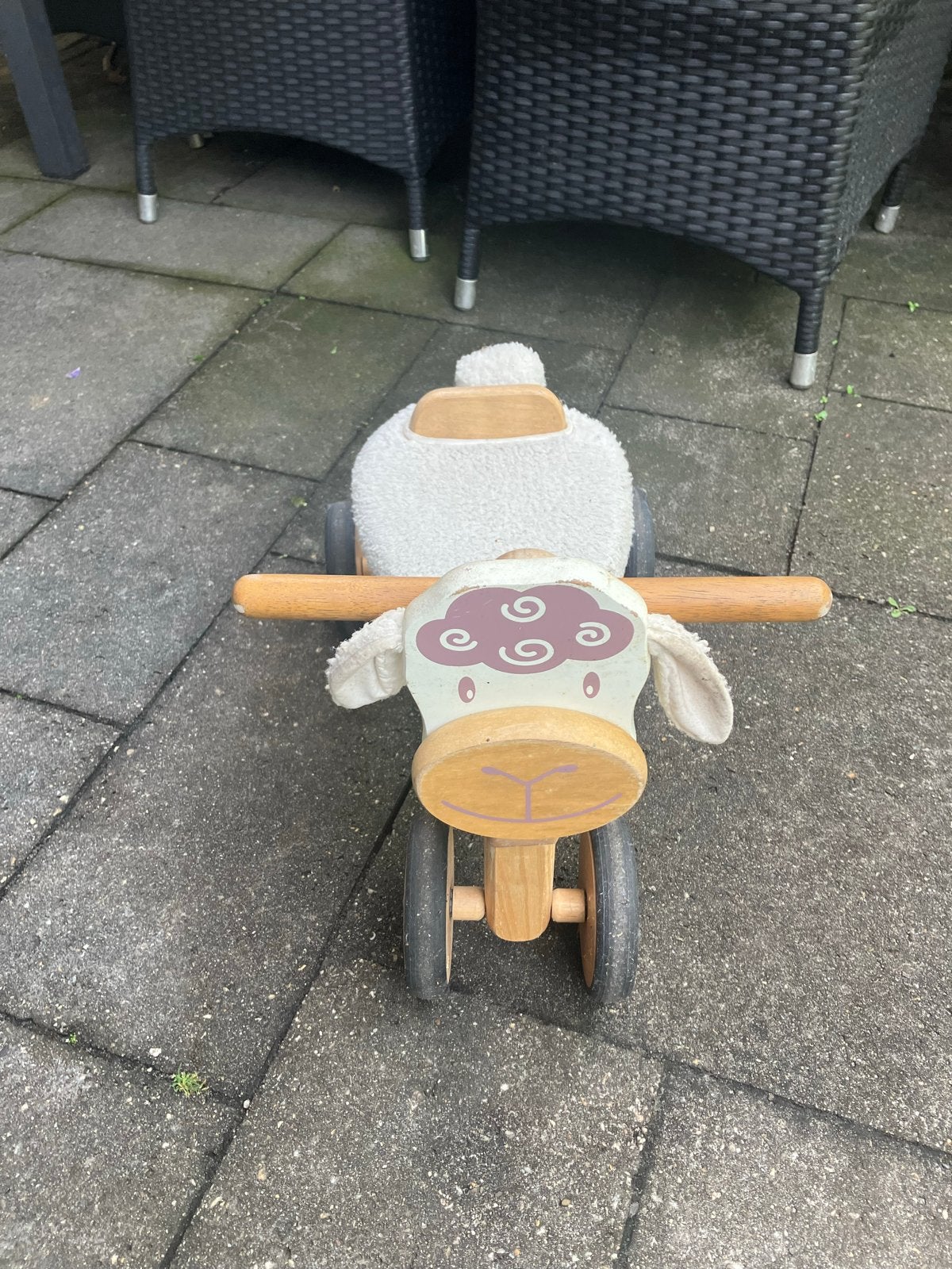 loopfiets schaapje - ideaal voor de kleintjes!, Ophalen, Gebruikt, Loopfiets