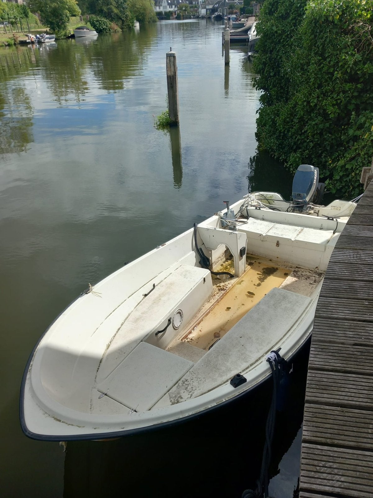 Rana plezierboot / consoleboot / vissersboot, Watersport en Boten, Bootonderdelen, Ophalen, Gebruikt, Motorboot