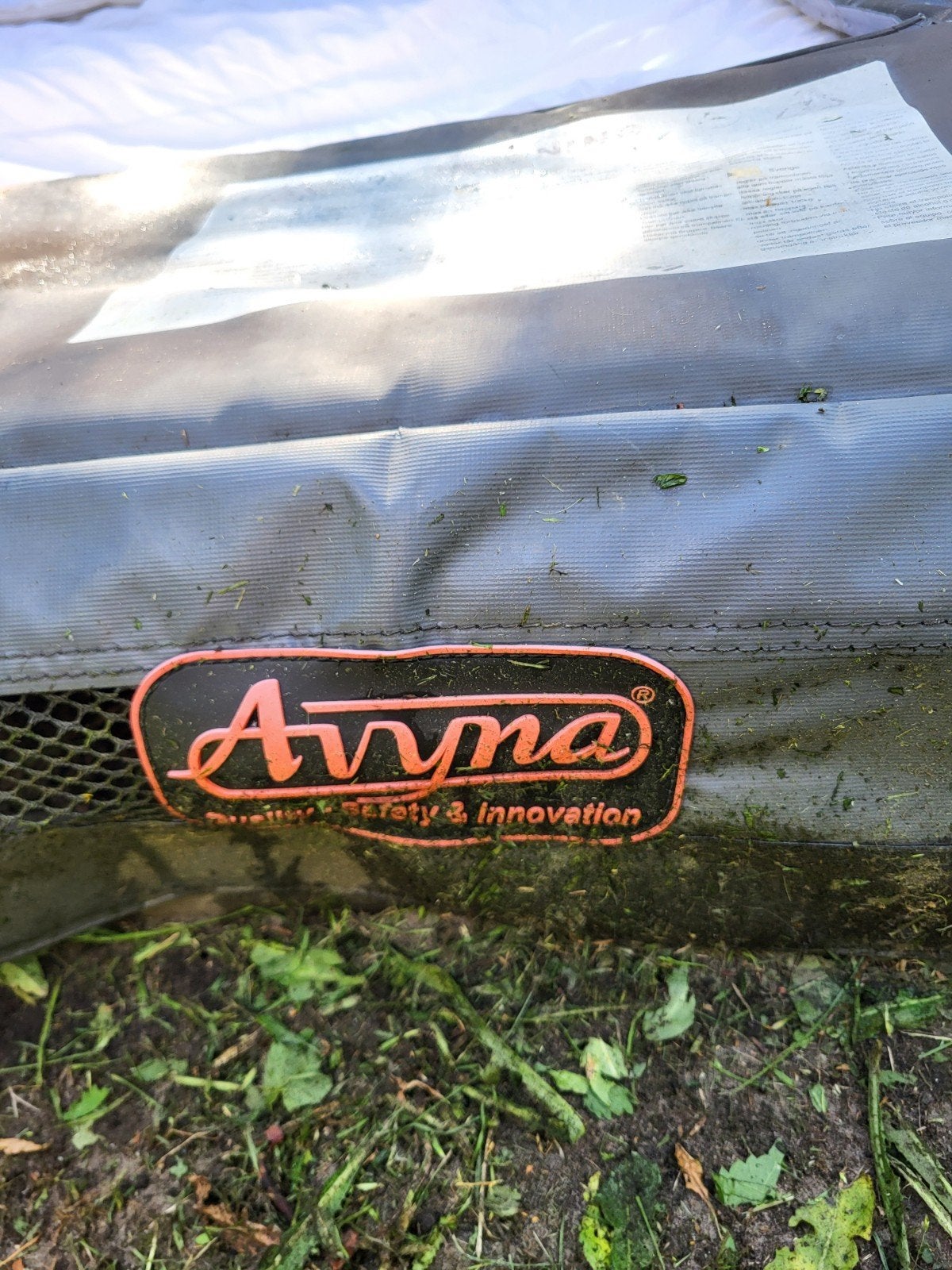 Randkussen Avyna Pro-line in-ground trampoline 190x275cm, Ophalen, Gebruikt