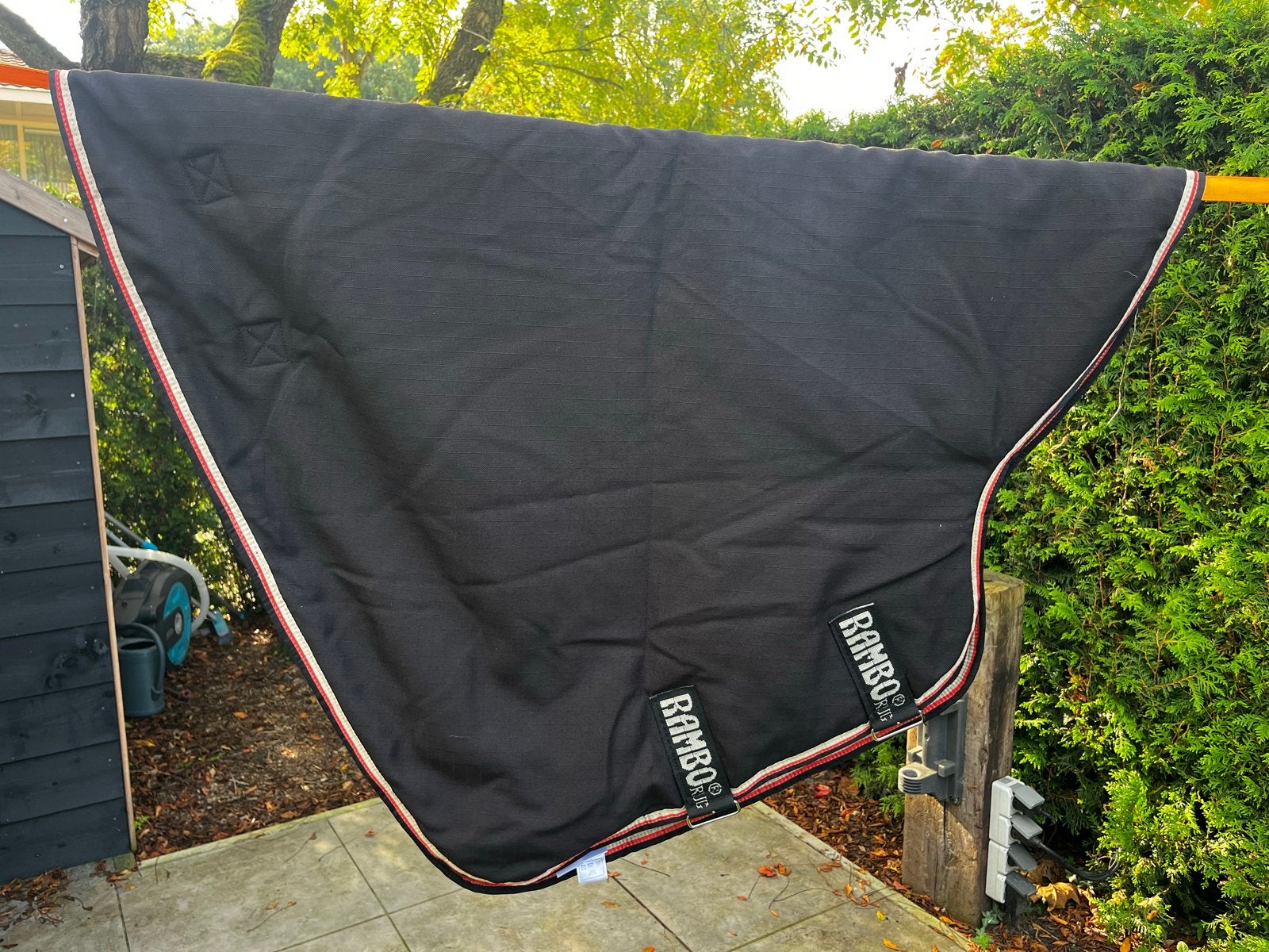 Rambo optimo stable 200 gram halsdeken maat L, Dieren en Toebehoren, Full (L), Halsdeken, 200 g, Ophalen of Verzenden