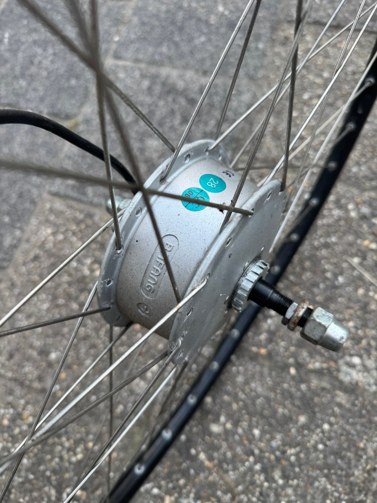 Bafang voorwielmotor, Ophalen of Verzenden, Zo goed als nieuw