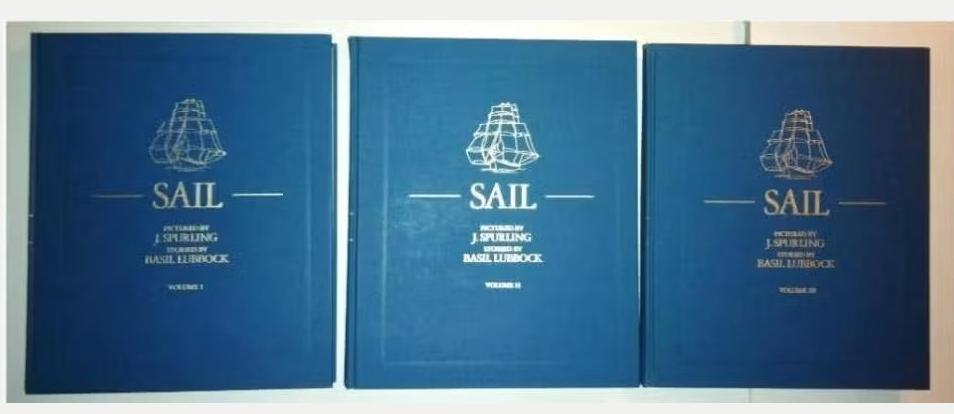 Sail The Romance of Clipper Ships 3 volumes, Ophalen of Verzenden, Zo goed als nieuw, Boot