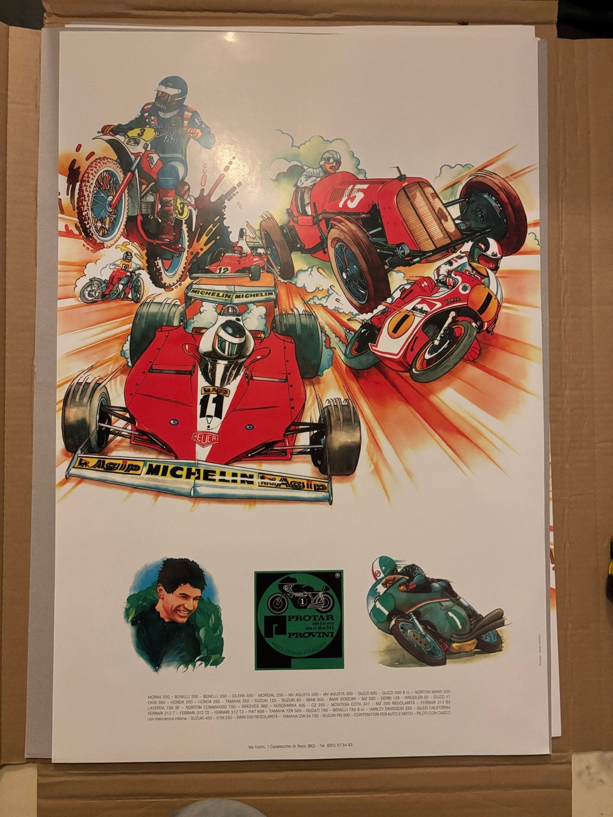 Unieke Grote Protar Schaalmodellen Poster - Perfecte Staat, Ophalen of Verzenden, Zo goed als nieuw