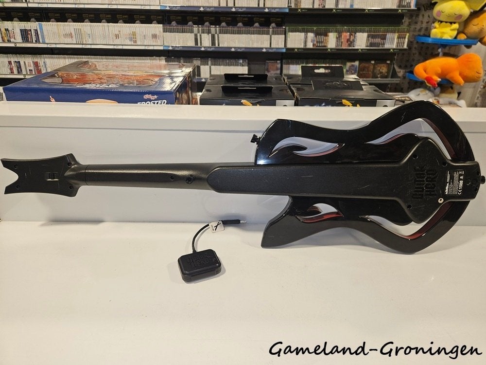 Guitar Hero Gitaar - Warriors of Rock met Ontvanger (PS3), Muziek, Gebruikt, -, -