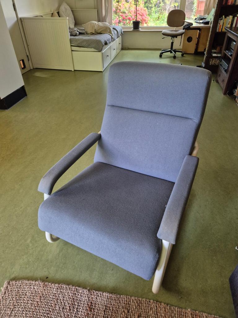 Jan des Bouvrie fauteuil Gelderland 4750, Modern, Comfortabel, 75 tot 100 cm, Ophalen of Verzenden, Zo goed als nieuw