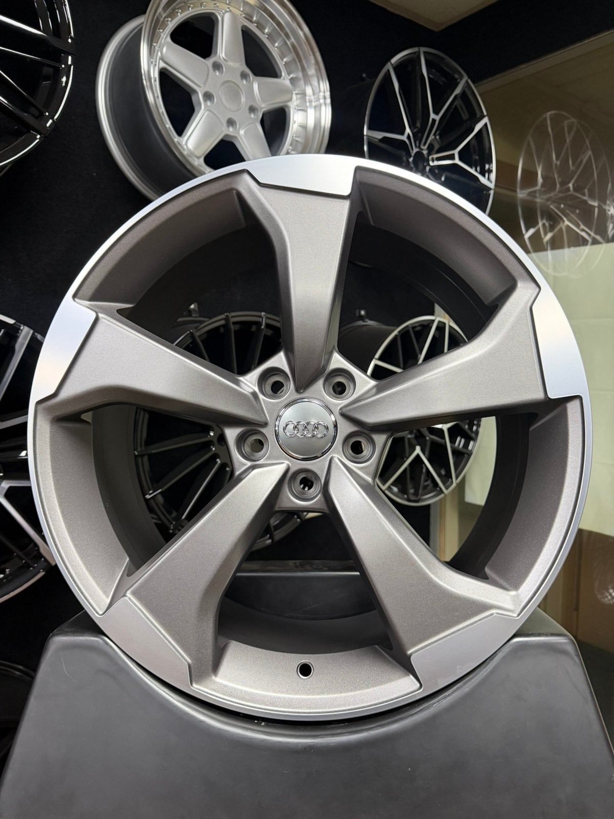 19 inch velgen voor Audi RS3 ROTOR look 5x112 A3 A4 A6 Q2 VW, Auto-onderdelen, Banden en Velgen, 19 inch, Velg(en), Nieuw, Ophalen of Verzenden
