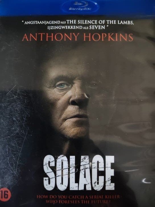 Solace Bluray NL ZG- Anthony Hopkins Thriller, Engels, Vanaf 16 jaar, Nederlands, Film