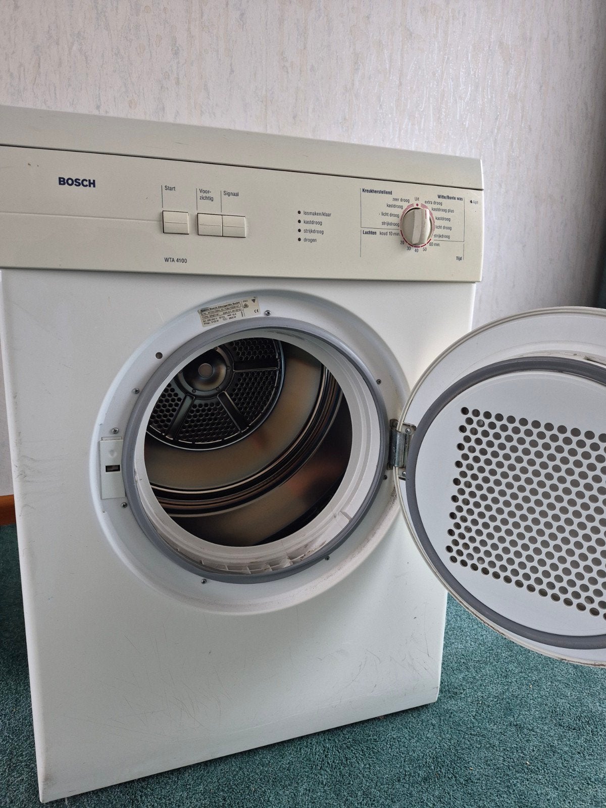 Bosch WTA 4100 Luchtafvoerdroger, Ophalen, Gebruikt, Luchtafvoer