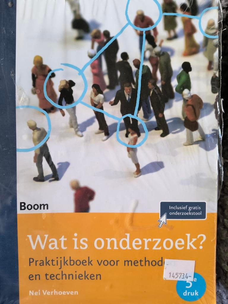 Wat is onderzoek? Nieuw in plastic, Boeken, Nieuw, Nel Verhoeven, Gamma, HBO