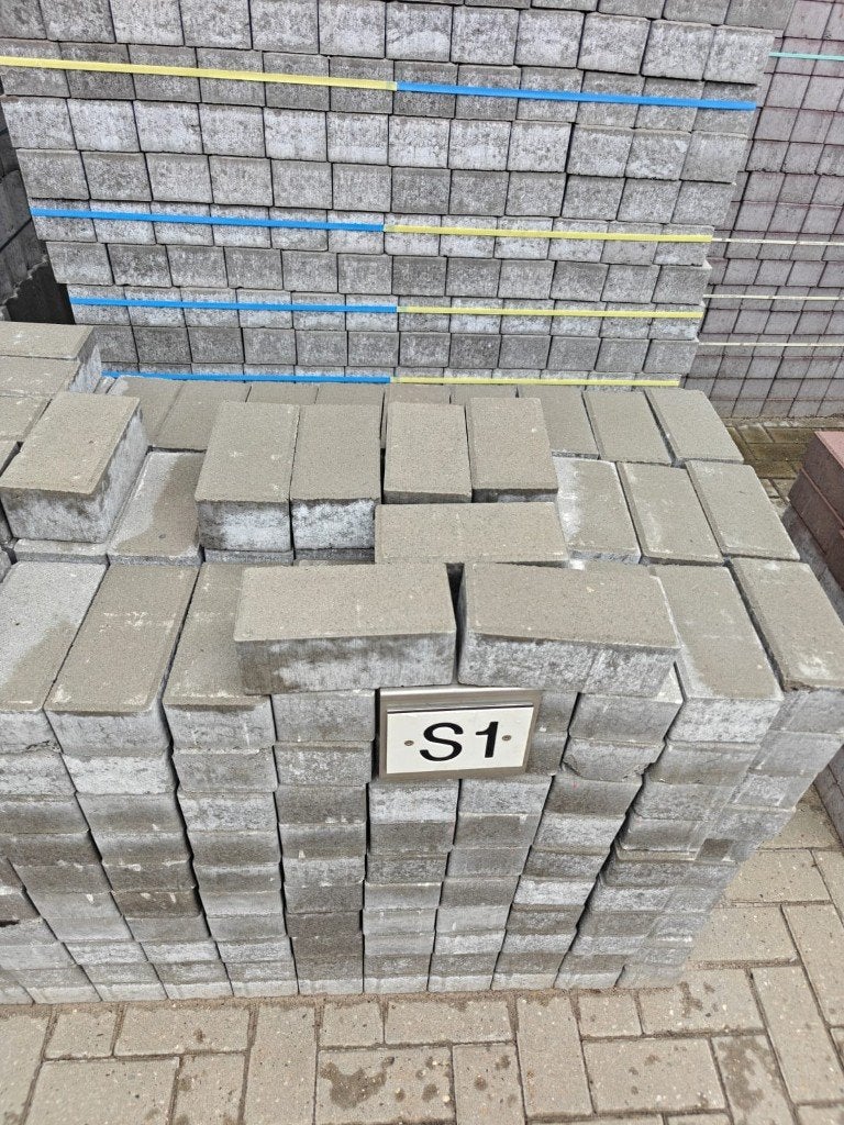 Betonklinkers 8cm nieuw, Ophalen, Klinkers, Nieuw, 10 m² of meer