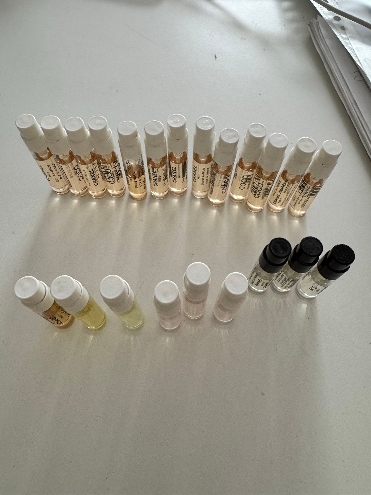 Chanel parfum samples - diverse geuren, Ophalen of Verzenden, Nieuw