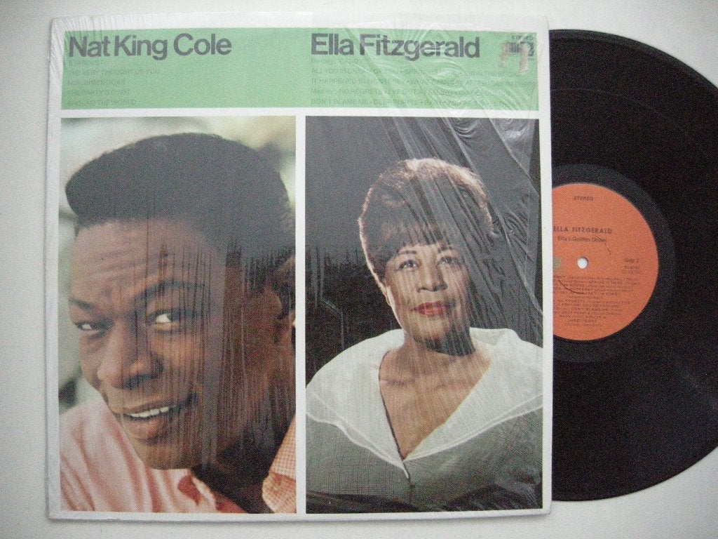 Nat King Cole Ella Fitzgerald - LP vinyl zgan / USA, Ophalen, LP, Zo goed als nieuw, 12 inch