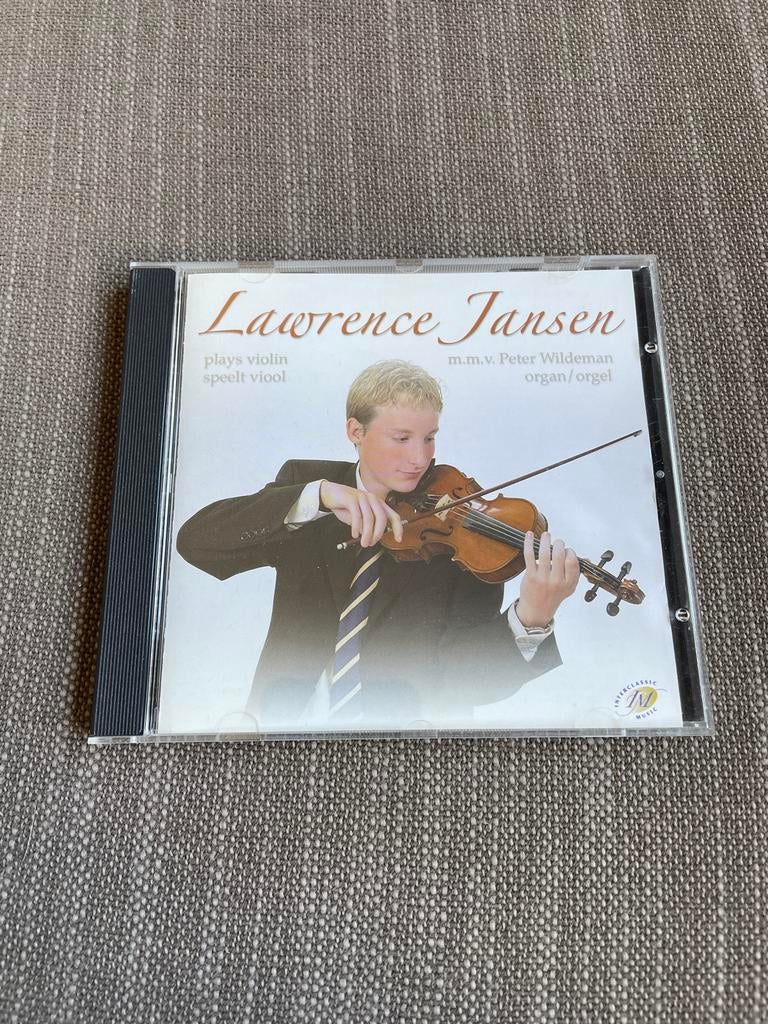 Lawrence Jansen - viool, Peter Wildeman - orgel CD, Ophalen of Verzenden, Modernisme tot heden, Zo goed als nieuw, Kamermuziek