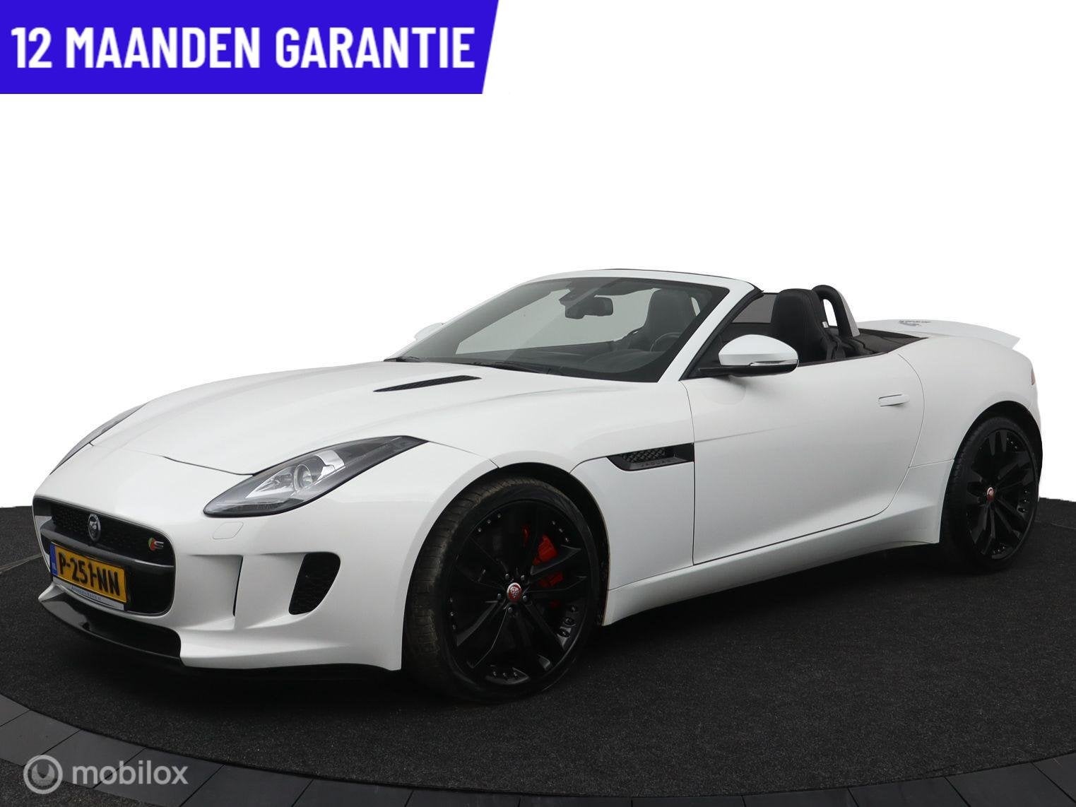 Jaguar F-type 3.0 V6 S Convertible, Auto's, Jaguar, Euro 5, Achterwielaandrijving, 2995 cc, Cabriolet
