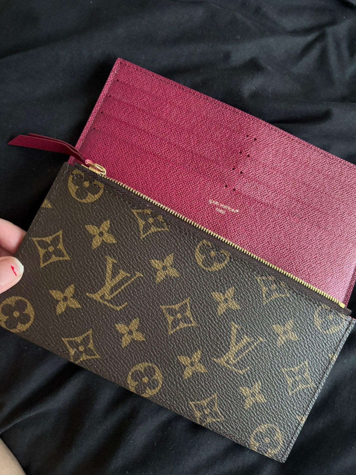 Louis vuitton tasje orgineel, Sieraden, Tassen en Uiterlijk, Ophalen of Verzenden, Zo goed als nieuw, Zwart