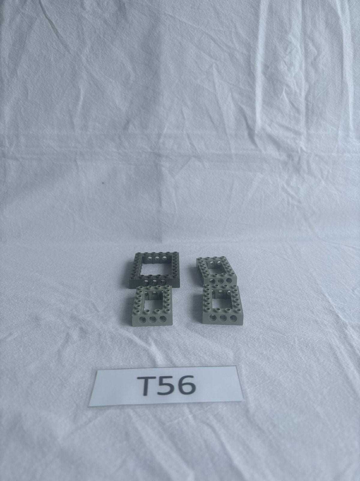 Lego Technic balken / frames grijs (oude kleur) - T56, Lego, Lego, Gebruikt, Lego
