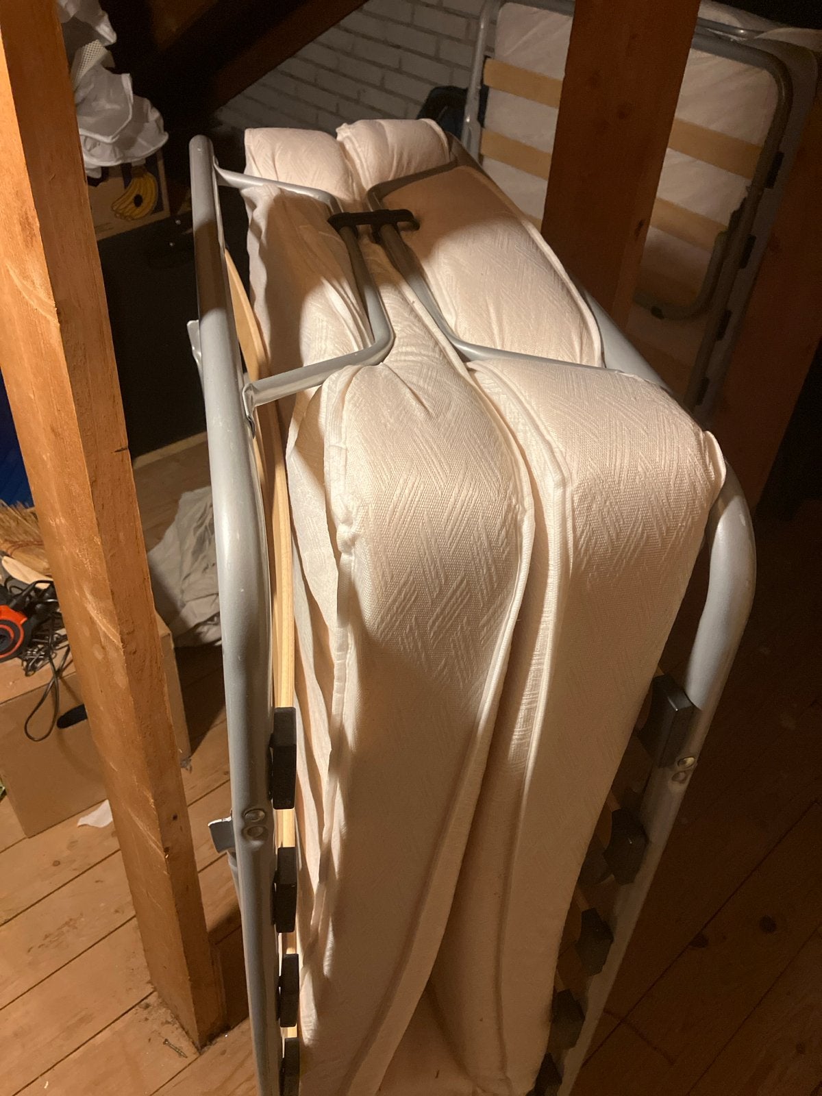 Handig opklapbed voor 1 persoon, Ophalen, Gebruikt, Eenpersoons, 80 cm
