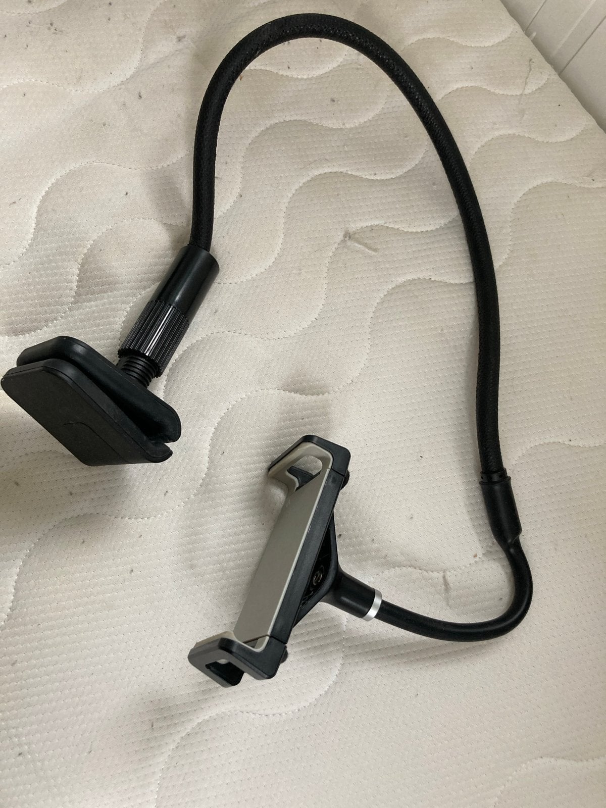 Flexibele beugel voor tablet of iPad - Zwart, 10 inch, Gebruikt, Geen idee, Overige typen