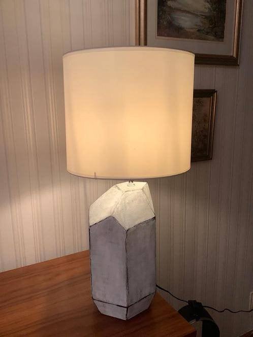 designlamp tafellamp schemerlamp keramiek lampvoet wit, Ophalen, Steinhauer, Scandinavisch, 32 cm