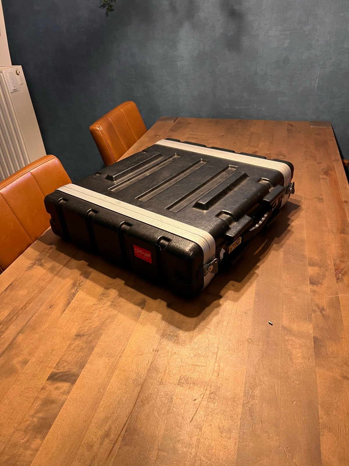 Stagg ABS Flightcase 2HE voor apparatuur, Muziek en Instrumenten, Behuizingen en Koffers, Ophalen of Verzenden, Gebruikt, Overige instrumenten