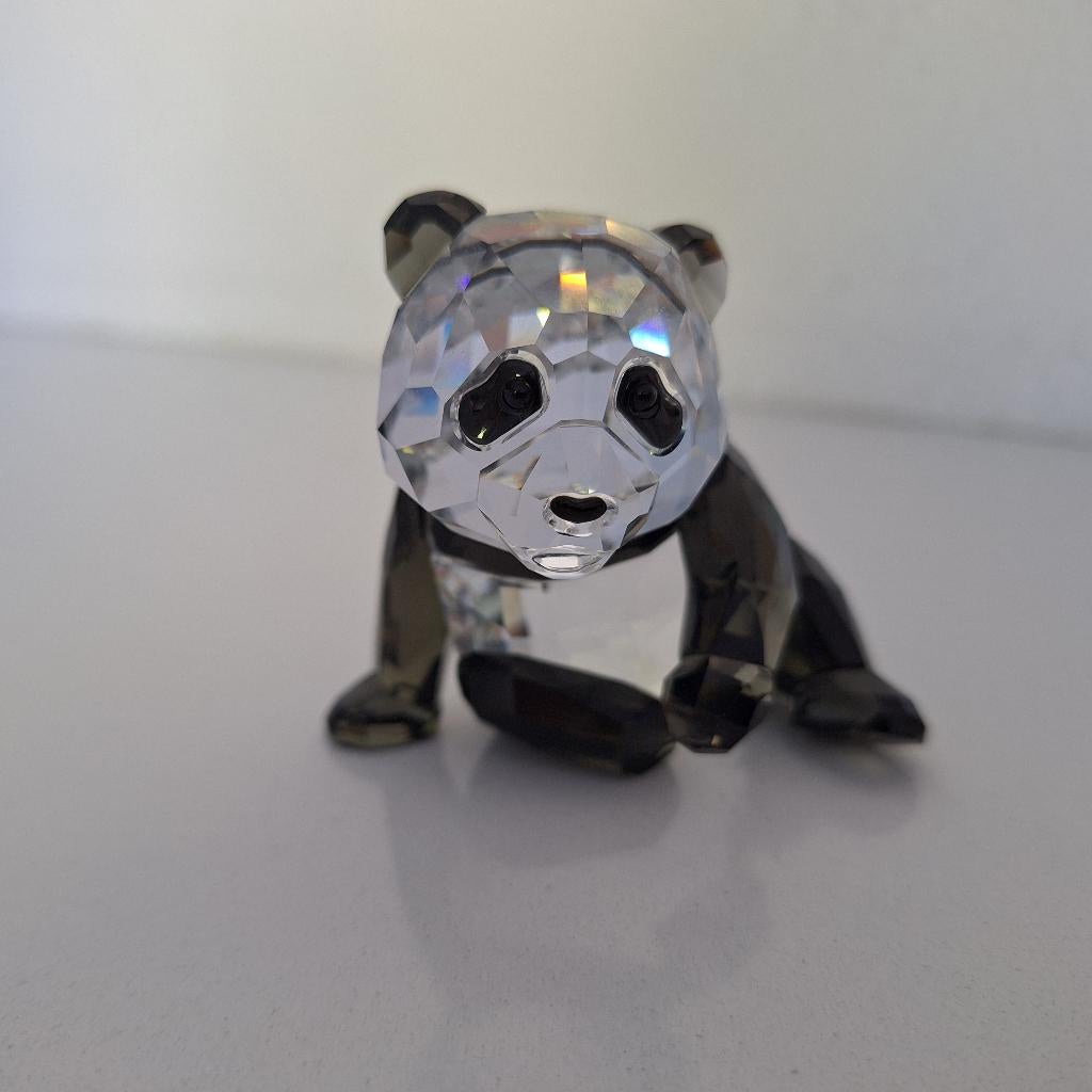 Svarovski Panda beren jaarset 2008, Ophalen of Verzenden, Gebruikt, Figuurtje