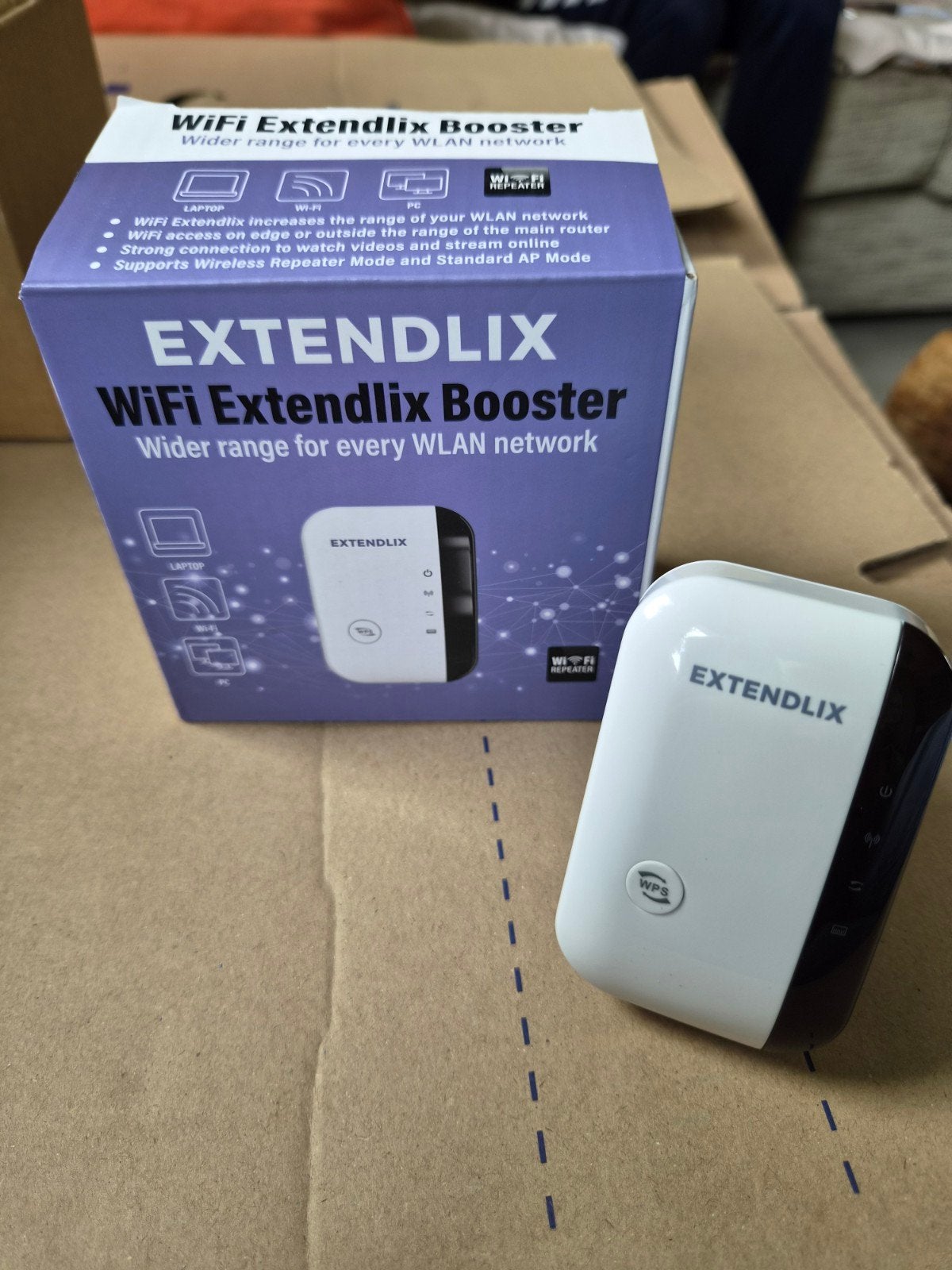 EXTENDLIX WiFi Extender Booster - Bereikvergroter, Ophalen, Nieuw, EXTENDLIX
