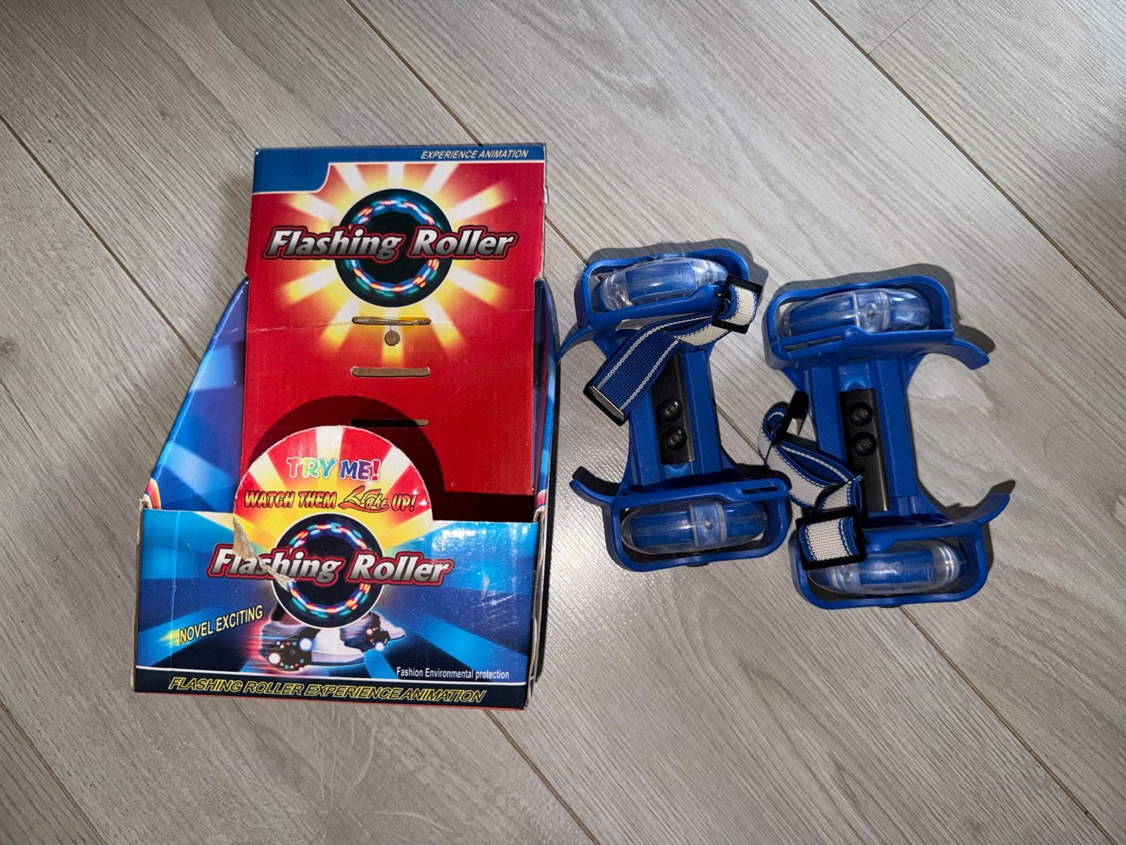 Flashing Roller - Verstelbare rolschaatsen met lichtjes zgan, Ophalen of Verzenden, Nieuw, Overige typen, Overige merken