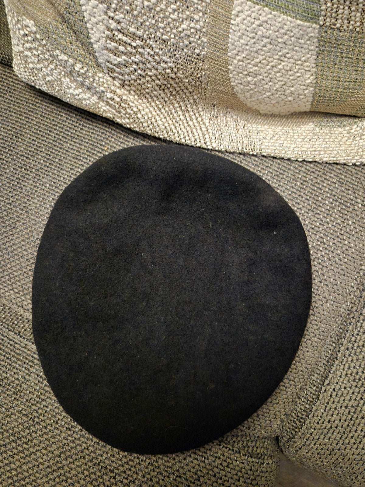 Zwarte scouting baret, Verzamelen, Ophalen of Verzenden, Gebruikt, Kleding