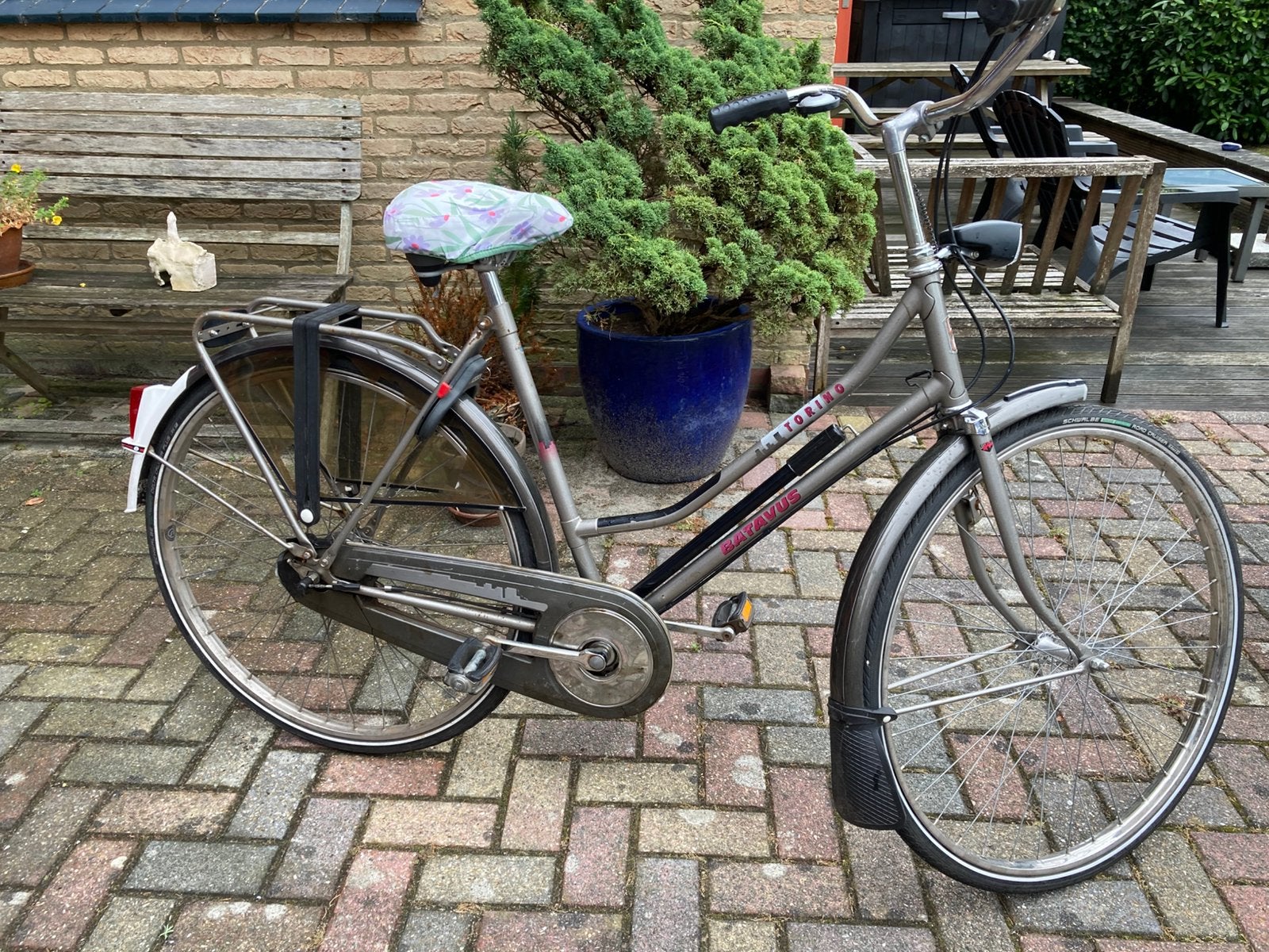 Batavus Torino damesfiets (53cm), Ophalen, Terugtraprem, Versnellingen, Batavus