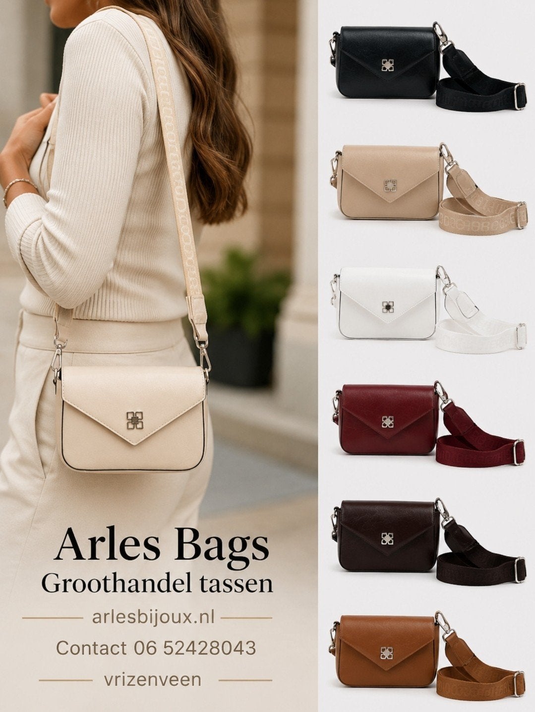 Groothandel Dames Tassen - Diverse Modellen & Kleuren, Ophalen of Verzenden