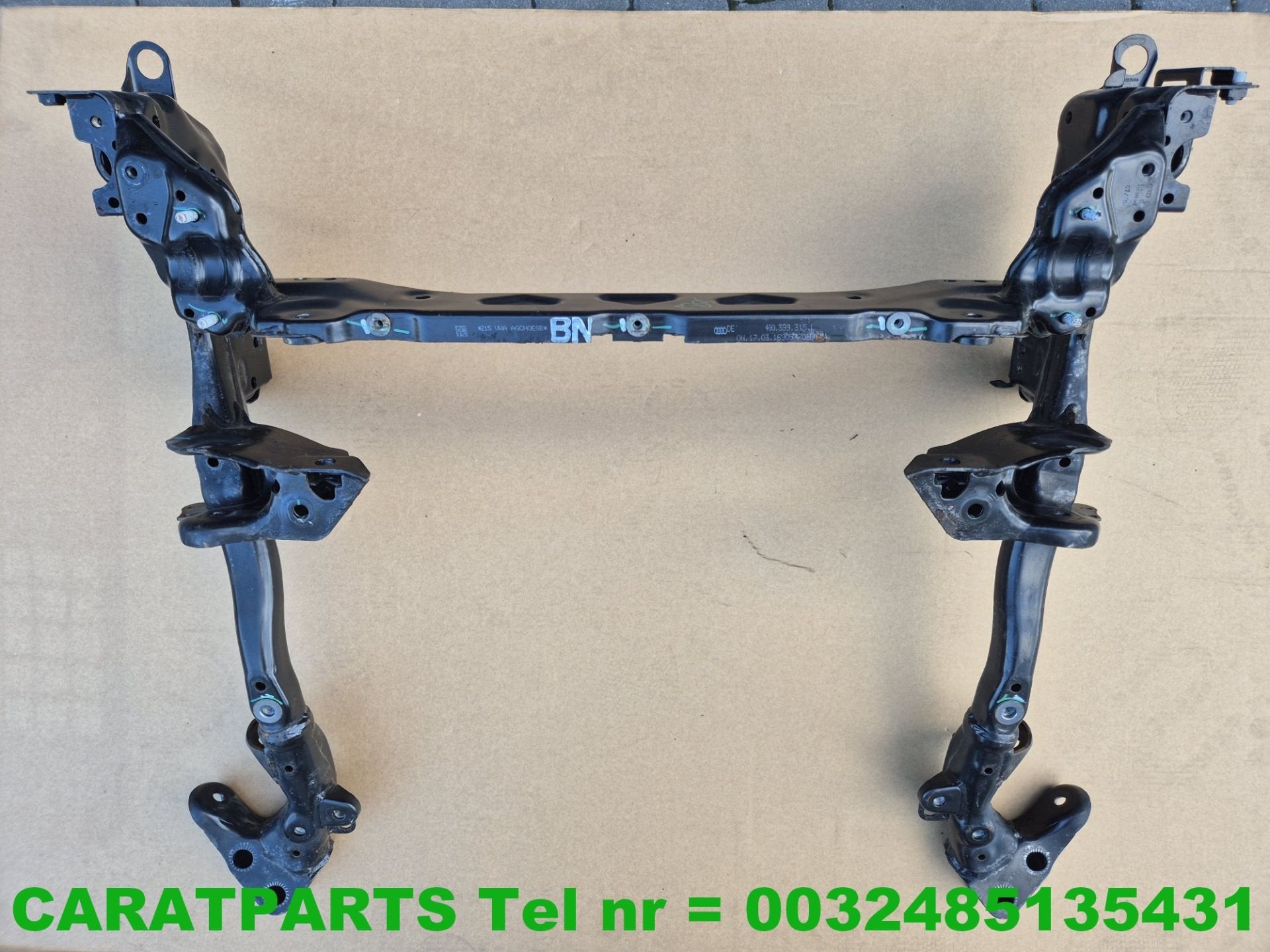 4G0399315L a6 subframe s6 aslichaam rs6 voortrein s7 rs7 a7, Gebruikt, AUDI AG, Auto-Union-Strasse 1
85045  Ingolstadt, DE, Kundenbetreuung@audi.de