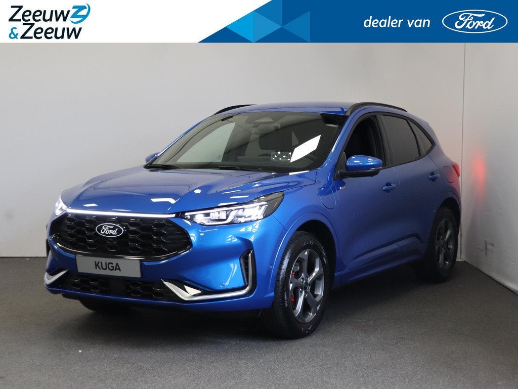 Ford Kuga 2.5 PHEV ST-Line X | Te Bestellen | Actiekorting t, 12 maanden, 14 kWh, 4 cilinders, Blauw